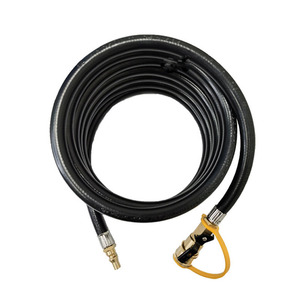 Manguera de conexión rápida para propano RV de 1/4 pulgadas y 12 pies con conector rápido para caravana - Product Image 1