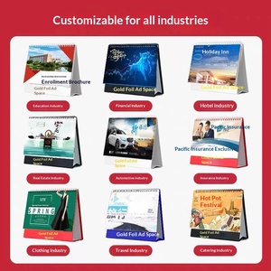 Calendario de Escritorio Personalizado del Año del Caballo 2026 para Marca Empresarial e Impresión en Pequeños Lotes - Product Image 2