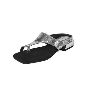 Sandalias Planas de Una Pieza Estilo Francés con Punta Abierta, Lazos y Antideslizantes, Elegantes y Sencillas para Mujer - Product Image 2