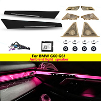 Autowellus AUDIO Glow Cover pour Série 5 I5 M5 G60 G61 G90 G99, garniture de panneau de porte, éclairage ambiant, kit 12V 10W