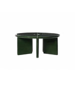Table basse en plastique de style nordique minimaliste moderne avec design ajouré, forme unique, style luxueux
