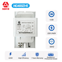 Ballast magnétique à fil de cuivre 400W NG400ZN5 AC 220V 50Hz 4.6A pour lampadaire au sodium haute pression