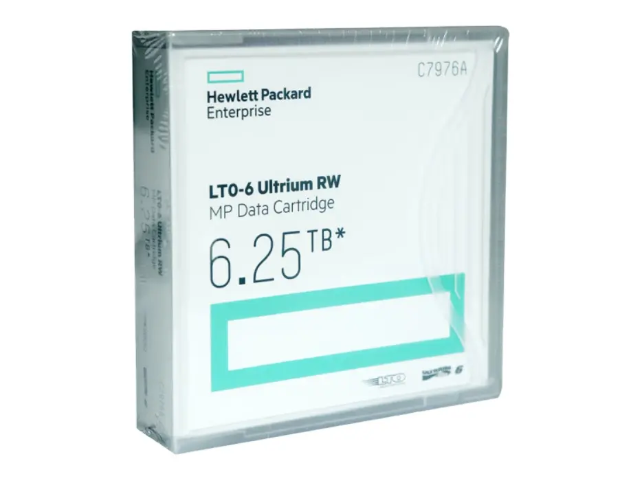 H P Data storage recording tape LTO7 15TB (C7977A) H P LTO Ultrium RW data recording data cartridge tape