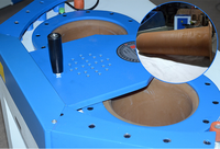 Machine à presser les semelles de chaussures en caoutchouc pneumatique, sac en caoutchouc, vessie, pour la fabrication de chaussures