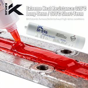 Pistola de silicona KAYIJIE SI-596 portátil de <span class=keywords><strong>9</strong></span> pulgadas y 310 ml, de doble columna, resistente, para sellador amarillo - Product Image 3