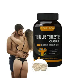 Suplemento de extrato natural de Tribulus Terrestris Cápsulas de Tribulus Terrestris de marca própria