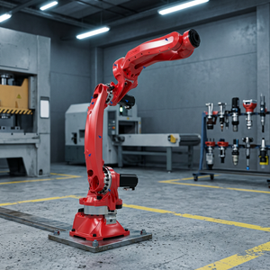 Brazo de robot pequeño CE con muñeca hueca para automatización industrial para manejo de soldadura por arco sistema de visión de flexión 13 kg de carga útil - Product Image 3