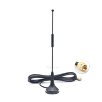 Antena Omnidireccional Helicoidal LoRa de 5dBi y 433MHz para Interiores y Exteriores, Antena de Comunicación Inalámbrica Externa