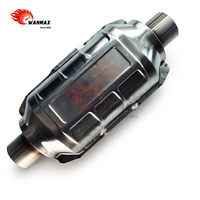 Convertisseur catalytique universel pour échappement, norme EPA OBDII, double catalyseur, 120x80x50mm