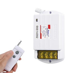220V 30A relé mando a distancia receptor blanco 433 MHz y transmisor de interruptor de Control remoto <span class=keywords><strong>RF</strong></span> inalámbrico - Product Image 6
