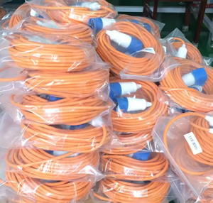 Cable de extensión de certificación CE VDE estándar europeo con enchufe industrial Cable de extensión impermeable para caravana Cable de alimentación para acampar - Product Image 6
