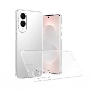 Haute qualité 2.0mm d'épaisseur cristal clair Coque De téléphone Transparent souple housse de téléphone portable pour Samsung Galaxy S25 Edge - Product Image 1