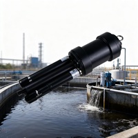 Capteur de qualité de l'eau en ligne RK500-09 à 8 paramètres pour le traitement des eaux usées, RS485 DO pH ORP EC Turbidité/TDS, certifié CE pour l'aération
