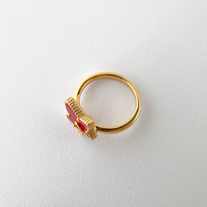 แหวนทองแดงชุบทอง18K แหวนแฟชั่นอินเทรนด์ - Product Image 3