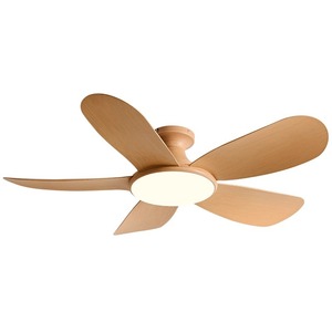 Ventilateur de plafond à grande puissance, ventilateur de plafond à 5 pales, en bois, télécommande, faible bruit, <span class=keywords><strong>pour</strong></span> la maison, la salle à manger, célébré sur <span class=keywords><strong>Internet</strong></span> - Product Image 5