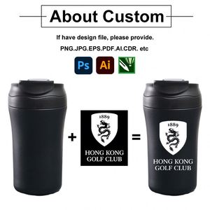 Custom with Brand Logo 400ML Stainless Steel Coffee Cup Double Wall Travel Office Coffee <b>Mug</b> Thermos Vacuum Cup With Straw Lid - Product Image 2