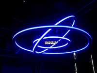 Moteur de treuil cinétique DMX RVB Pixel couleur programmable LED cercle d'anneau de levage