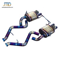 Silencieux d'échappement bleu en titane pour BMW E90, E92, M3, livraison gratuite