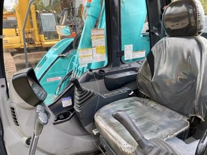 Excavadora usada Kobelco SK125SR de tamaño mediano, excavadora hidráulica de orugas de cola corta de 12.5 toneladas, excavadora pequeña original japonesa. - Product Image 3