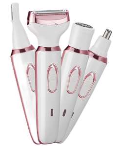 Nouveau Portable 4 en 1 dames instrument de beauté épilateur à sourcils épilateur électrique pour aisselles respectueux de la peau - Product Image 1