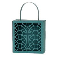 Nouvelle boîte à bonbons de mariage élégante en forme de croix, sac fourre-tout de remerciement, boîte à bonbons ajourée pour fiançailles, modèle XTH-549
