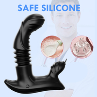 Masseur de prostate vibrant, plug anal en silicone, vibrateur anal avec télécommande, rechargeable, jouets sexuels pour adultes, plug anal