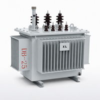 Transformateur de puissance à bobinage en cuivre S11-M rempli d'huile 50Hz pour la distribution d'énergie industrielle