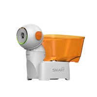 Lanceur de balles de tennis de table automatique professionnel Dora Smart Pro en plastique, robot portable pour l'entraînement au ping-pong en intérieur