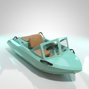 Mini Jet Ski Compact en FRP Haute Vitesse pour Vente en Gros – <span class=keywords><strong>Bateau</strong></span> à <span class=keywords><strong>Moteur</strong></span> Personnel Vert Monoplace pour Sports Nautiques - Product Image 4