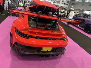 อุปกรณ์เสริมปีกสปอยเลอร์ด้านหลังสำหรับ <span class=keywords><strong>Porsche</strong></span> <span class=keywords><strong>Carrera</strong></span> 911 992 2020 2021 <span class=keywords><strong>2022</strong></span> 2023สไตล์ GT3RS - Product Image 5