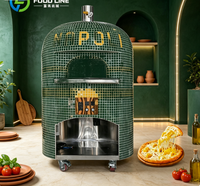 Oven Pizza 260c Oven Pizza Putar Oven Pizza dengan Pembakar Oven Pizza Komersial Oven Pizza Listrik