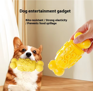 Dongdong không thể phá hủy con chó nhai đồ chơi Combo mới lạ TPR Xương Thiết kế tương tác lấy xương trêu ghẹo Cây Đũa phép cho tự chơi - Product Image 2