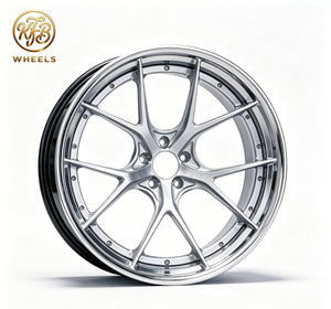 Jantes de voiture de tourisme forgées sur mesure KFB fabriquées en Chine 17/18/19/20/21/22 pouces Jantes noires pour Maserati Porsche Jaguar - Product Image 1