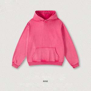 Sudadera Yingling 100% Algodón, Estilo Vintage, Lavado Ácido, con Logotipo Personalizado, Ecológica, 420g, Casual - Product Image 6