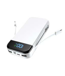 2025 nouveau produit chargeur Portable <span class=keywords><strong>batterie</strong></span> <span class=keywords><strong>externe</strong></span> câble intégré 20000mAh grande capacité Type C 22.5W <span class=keywords><strong>batterie</strong></span> <span class=keywords><strong>externe</strong></span> à charge rapide - Product Image 1
