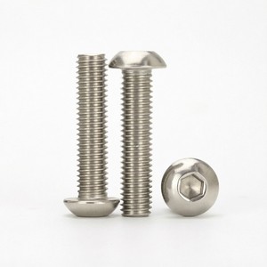 Vis à tête hexagonale M4 M5 M6 M8 en acier inoxydable, revêtement zinc, grade A, longueur 25 mm, système de mesure métrique - Product Image 4