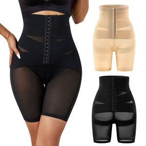 Faja Moldeadora de Cintura Alta con Control de Abdomen y Levantamiento de Glúteos para Mujer, Pantalones Cortos Ajustables Transpirables para Moldear el Cuerpo - Product Image 2