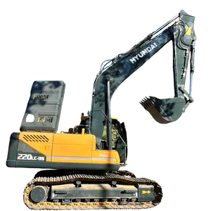 รถขุดตีนตะขาบมือสองจากเกาหลี 22 ตัน สภาพ 90% เครื่องจักรก่อสร้าง HYUNDAI 220LC--9S รถขุดขนาดกลางมือสอง - Product Image 1