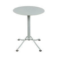 Ensembles de tables et chaises de jardin en métal, style moderne, portables, adaptés aux cafés, salons de thé, jardins, cours, plages