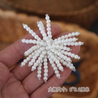 RYL perles paillettes fleurs colorées patchs bricolage Appliques pour robe de mariée chaussures vêtements bricolage décoration Applique