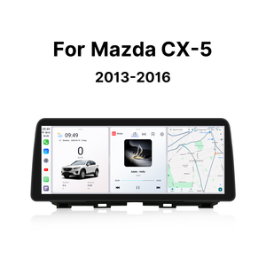 Autoradio Android Youducar 12,3 pouces OLED / Lecteur CD GPS Navigation <span class=keywords><strong>Unité</strong></span> centrale Mazda <span class=keywords><strong>CX</strong></span>-5 2013-2016 Apple CarPlay Android 1 an - Product Image 1