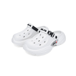 Smile <b>Clogs</b> <b>Men</b> Closed Toe EVA Outsole Breathable Casual Sandals Summer Outdoor Shoes - Product Image 5