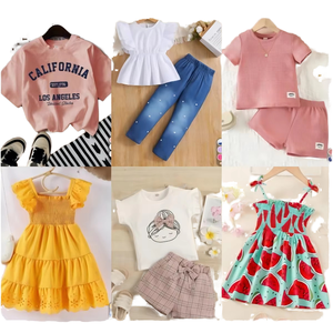 Hot <span class=keywords><strong>Sale</strong></span> Usado Roupas Infantis Misturadas em Bale Segunda Mão Pretty Girl Dress Atacado UKay para Crianças - Product Image 2