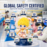 Figurine en peluche personnalisée en coton pour enfants, adolescents, fans, cadeau, jouet doux, fabricant en gros, OEM, ODM