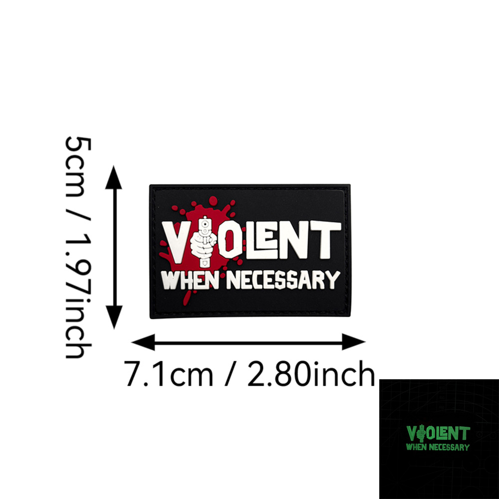 Fond noir carré VIOLENT