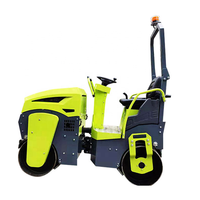 Compacteur vibrant portatif de 1 à 10 tonnes, rouleau compacteur vibrant manuel, rouleau compacteur piéton, compacteur d'asphalte à tambour simple ou double