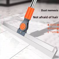 Lame d'essuie-glace en silicone pour plancher de salle de bain, balai magique rétractable pour salle de bain