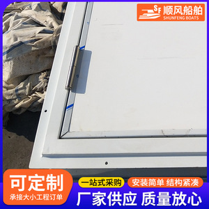 Puerta Cortafuego de Acero Inoxidable de Una Hoja Suministrada por el Fabricante, Puerta de Escape de Incendios de Ingeniería de Vidrio para Centro Comercial, Sala de Estar, Vestíbulo - Product Image 4