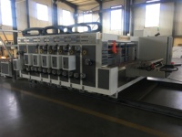 Mesin Cetak Flexo Otomatis Royal Baru dengan Auto Slotting Die-Cutting Stacker 200 Pcs/Menit Kontrol Android/iOS Garansi 1 Tahun