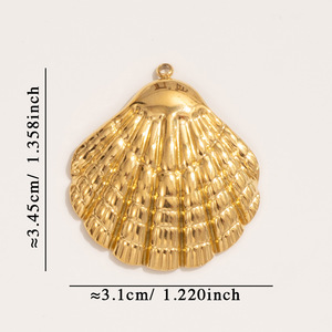 Manna moda organismo marino placcato oro pesce <span class=keywords><strong>aquila</strong></span> animale in acciaio inossidabile ciondoli fai da te per la creazione di gioielli all'ingrosso - Product Image 4